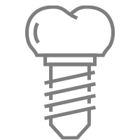 Icon der Zahnarztpraxis Kipper für Implantologie