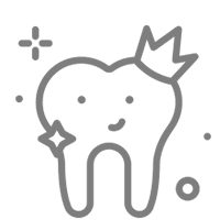 Icon der Zahnarztpraxis Kipper für Kinderzahnheilkunde