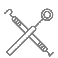 Icon der Zahnarztpraxis Kipper für Oralchirurgie